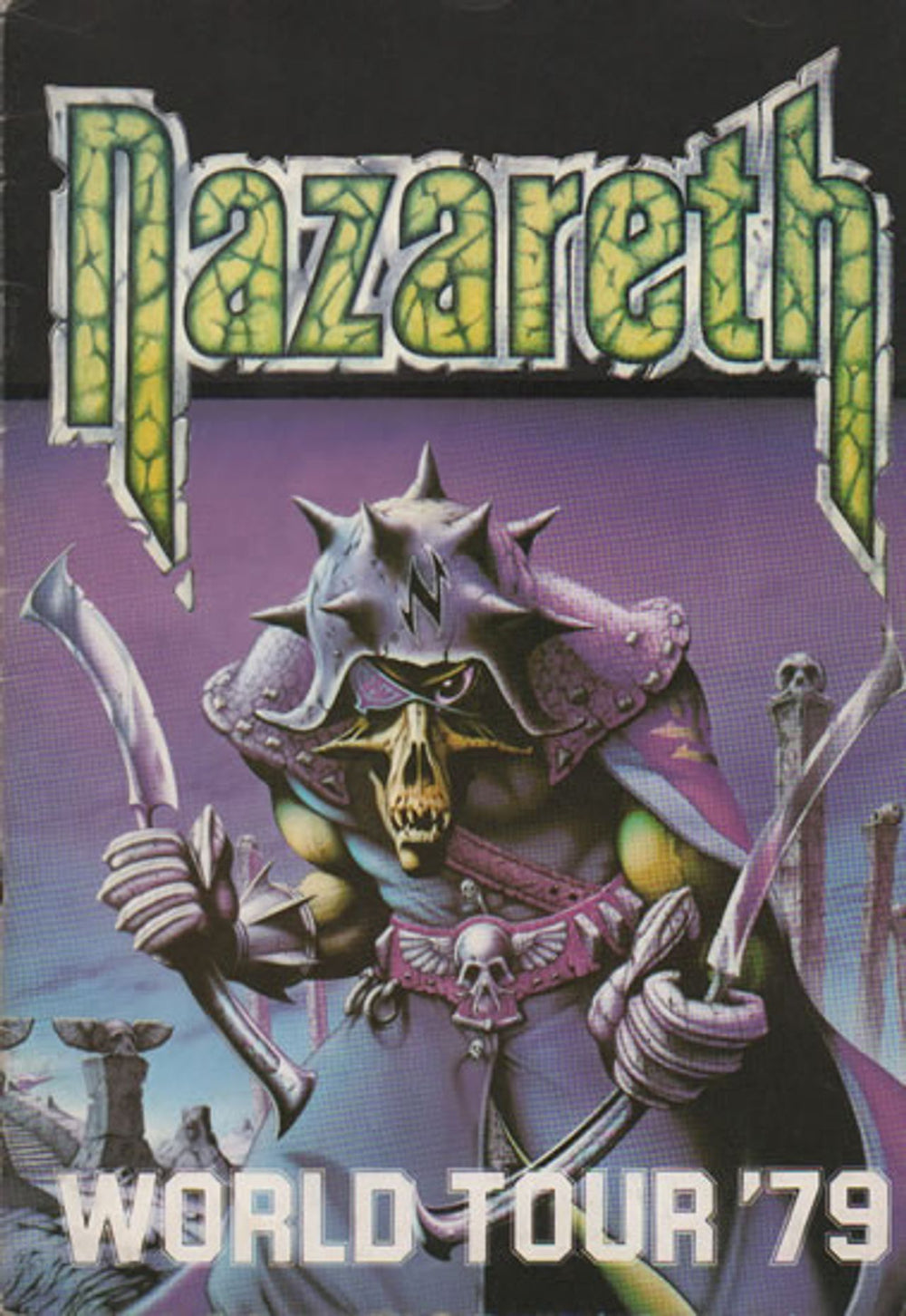 Nazareth World Tour '79 UK tour programme TOUR PROGRAMME