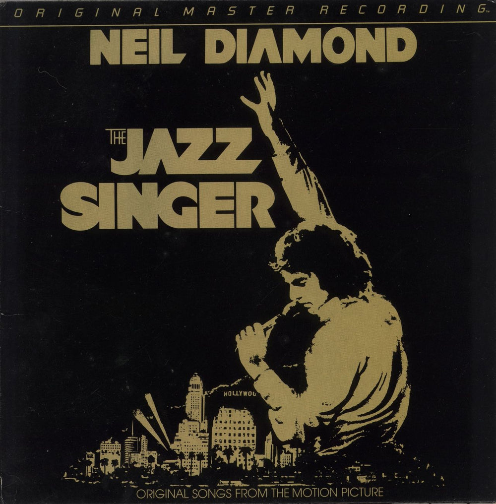Neil Diamond The Jazz Singer US vinyl LP album (LP record) MFSL1-071