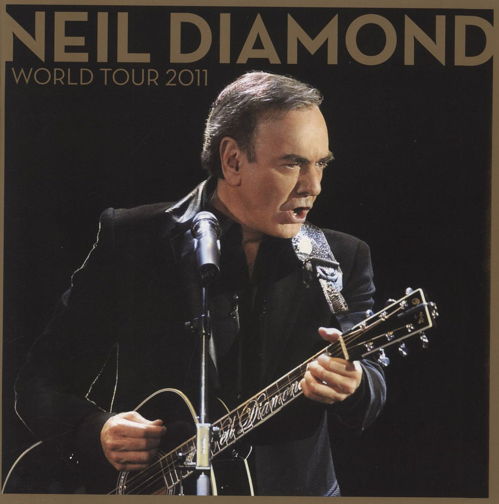Neil Diamond World Tour 2011 + Ticket Stub UK tour programme TOUR PROGRAMME