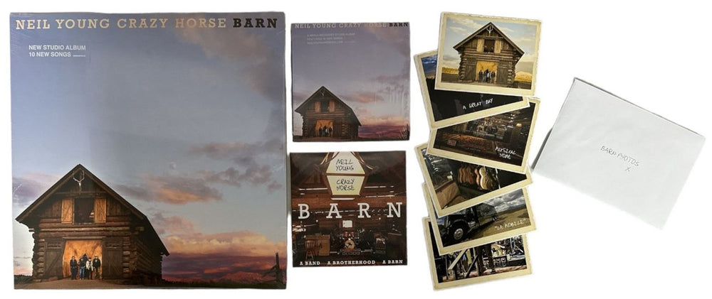 Neil Young Barn: Deluxe Edition Box - Numbered UK box set YOUBXBA839962