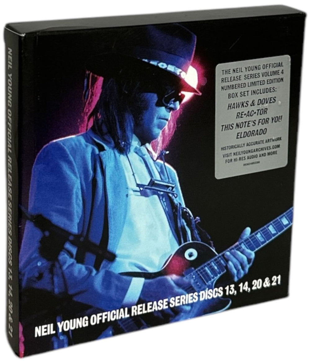 Neil Young Official Release Series Disc 13, 14, 20 & 21 German box set 093624893288