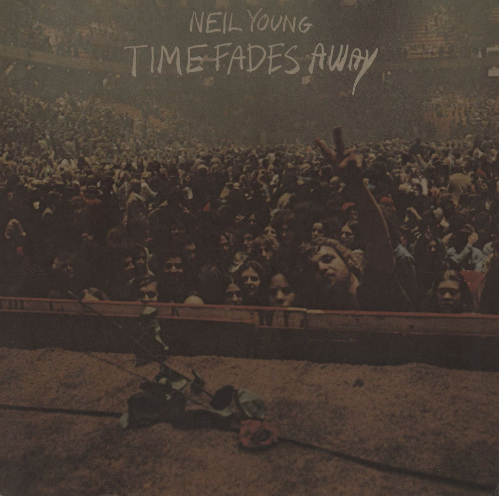 Neil Young Time Fades Away - 1st US vinyl LP album (LP record) MS2151