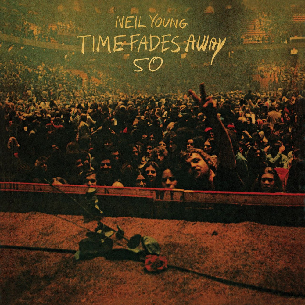 Neil Young Time Fades Away 50 - Clear Vinyl 50th Anniversary Edition - Sealed UK vinyl LP album (LP record) 093624859314