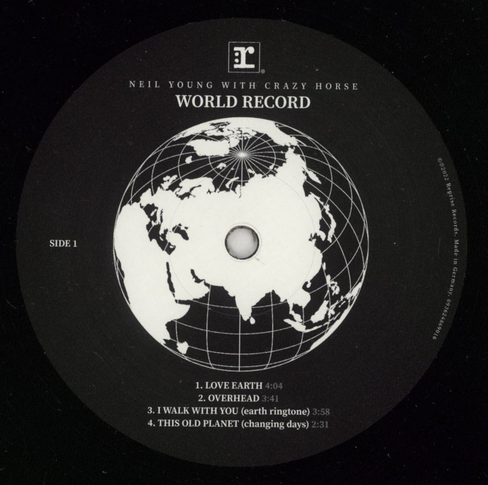 Neil Young World Record - Shrink German 2-LP vinyl record set (Double LP Album) YOU2LWO868061