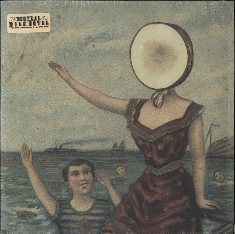 Neutral Milk Hotel In The Aeroplane Over The Sea US vinyl LP album (LP record) MRG136LP