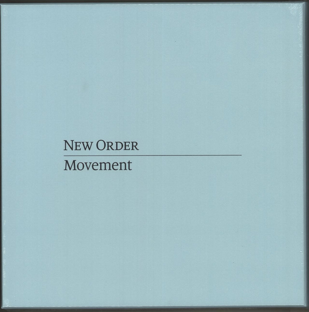 New Order Movement - Sealed UK box set 0190295662882