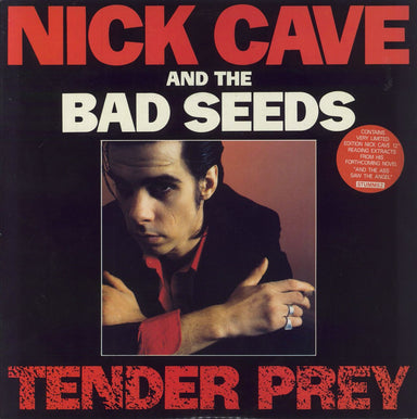 Nick Cave Tender Prey + Limited 12" UK vinyl LP album (LP record) STUMM52