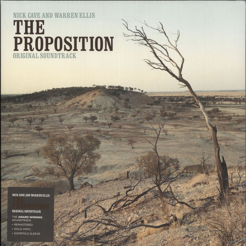 Nick Cave The Proposition (Original Soundtrack) - Gold Vinyl - Sealed UK vinyl LP album (LP record) LRCSTUMM255