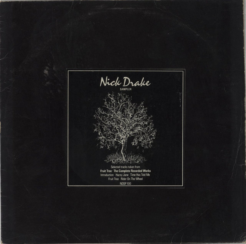 Nick Drake Sampler - Extracts From 'Fruit Tree' - VG Sleeve UK Promo vinyl LP album (LP record) RSS7