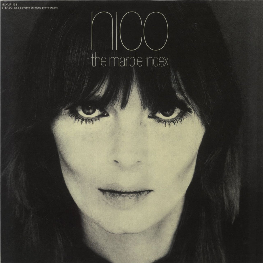 Nico The Marble Index - 180gm Belgian vinyl LP album (LP record) MOVLP1138