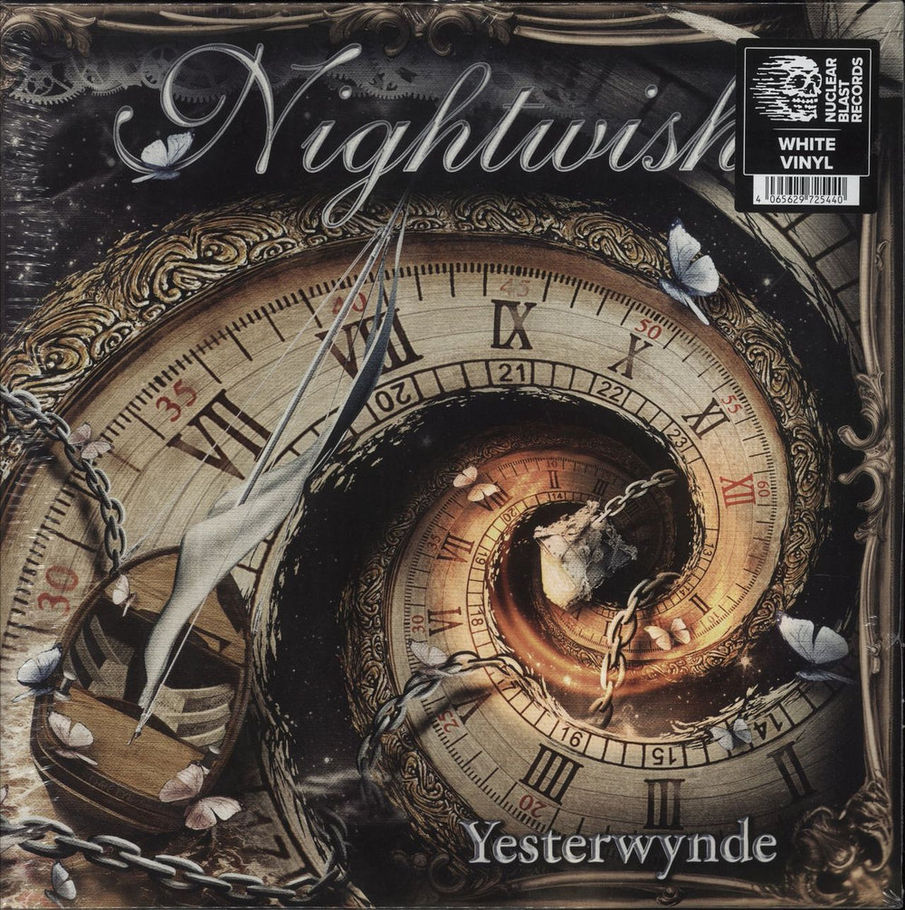 Nightwish Yesterwynde - White Vinyl - Sealed UK 2-LP vinyl record set (Double LP Album) NBR72541