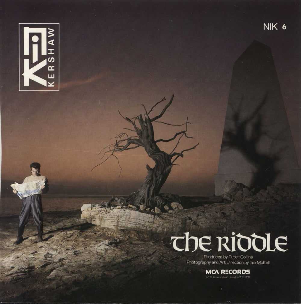 Nik Kershaw The Riddle UK 7" vinyl single (7 inch record / 45)