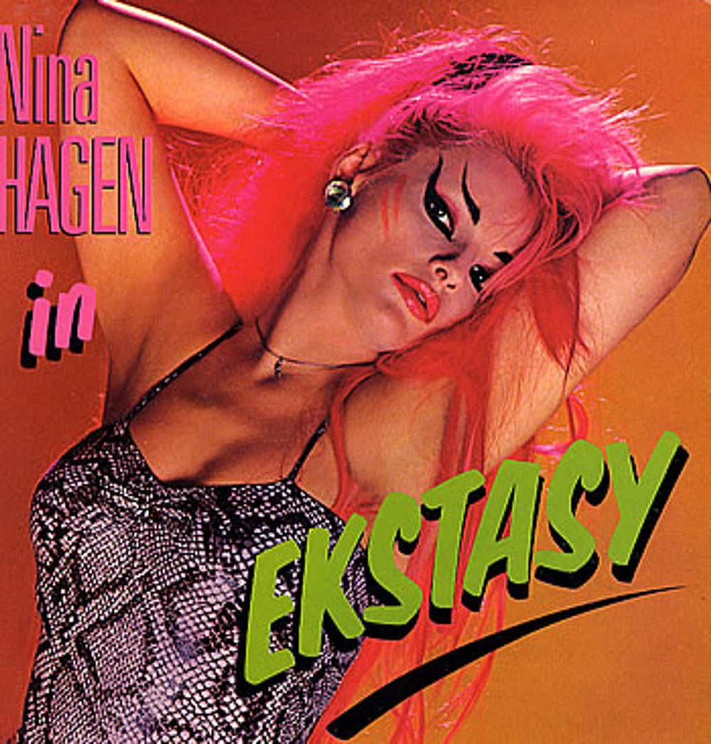 Nina Hagen In Ekstasy UK vinyl LP album (LP record) 26421