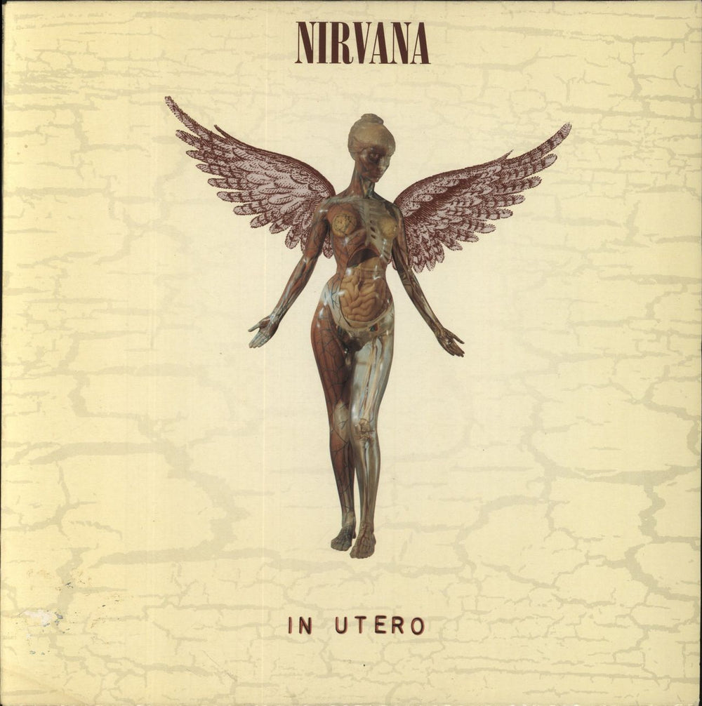 Nirvana (US) In Utero - EX UK vinyl LP album (LP record) GEF24536