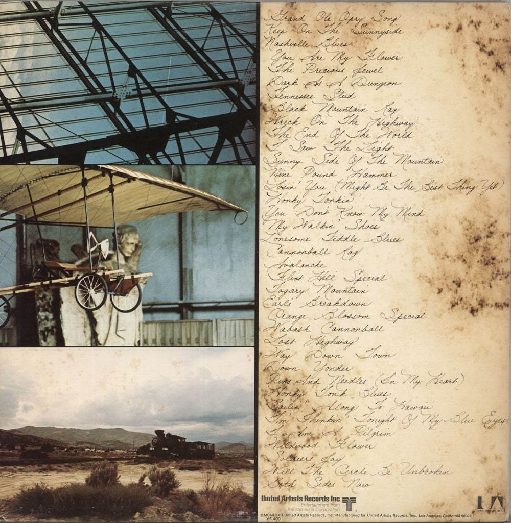 Nitty Gritty Dirt Band Will The Circle Be Unbroken US Promo 3-LP vinyl record set (Triple LP Album)