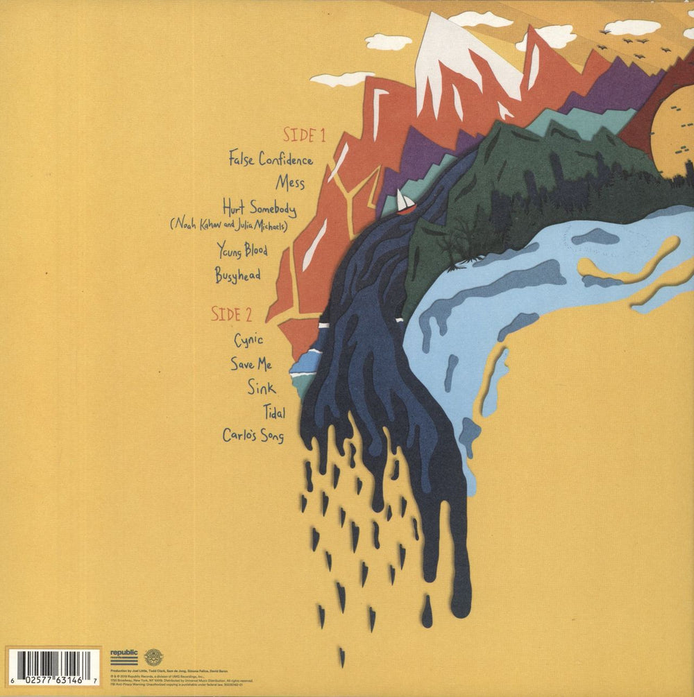 Noah Kahan Busyhead US vinyl LP album (LP record)