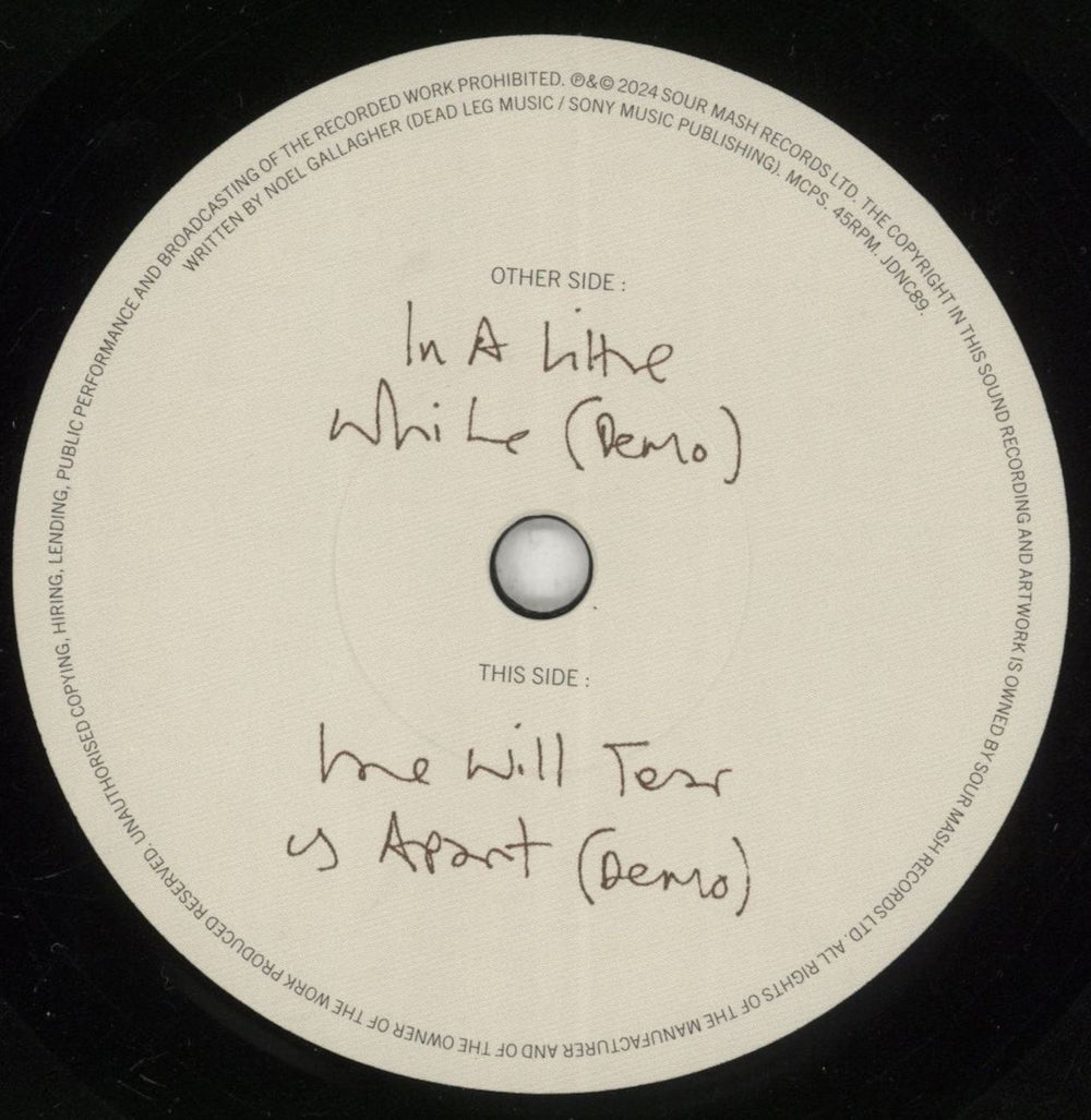 Noel Gallagher Magic Secrets No. 2 - Numbered - RSD 2024 UK 7" vinyl single (7 inch record / 45) NGL07MA863945