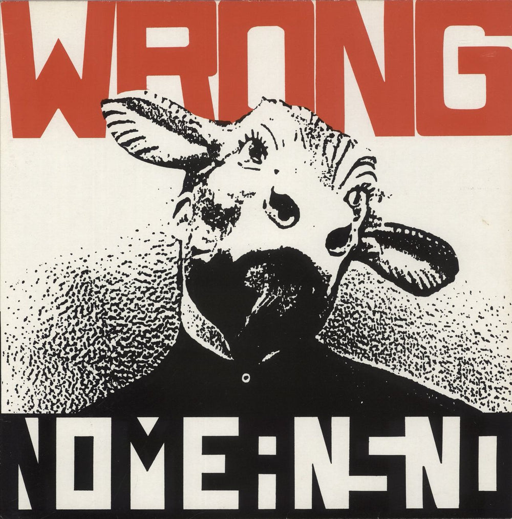 Nomeansno Wrong - EX UK vinyl LP album (LP record) VIRUS77