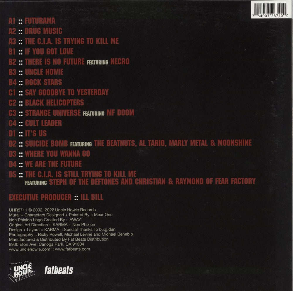 Non Phixon The Future Is Now - 20th Anniversary - Purple Vinyl US 2-LP vinyl record set (Double LP Album) 754003287400