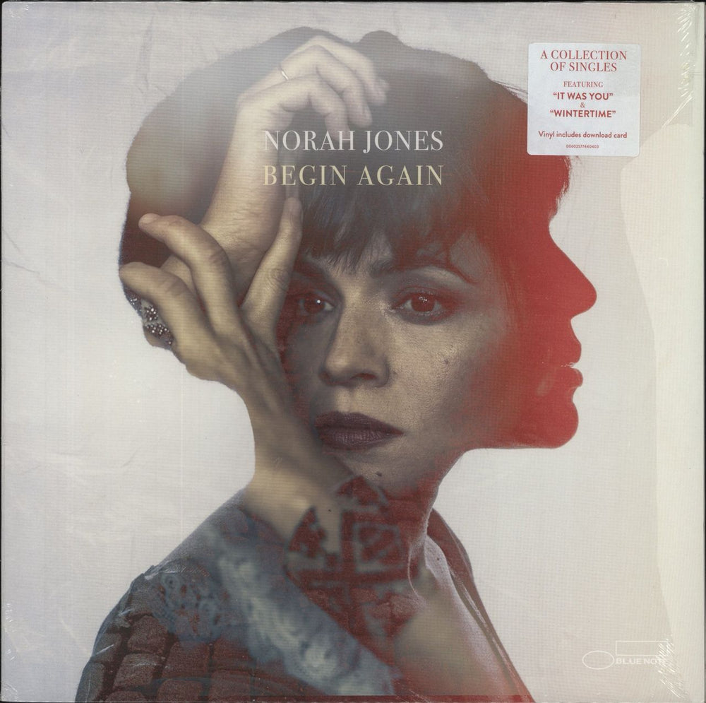 Norah Jones Begin Again UK vinyl LP album (LP record) 00602577440403