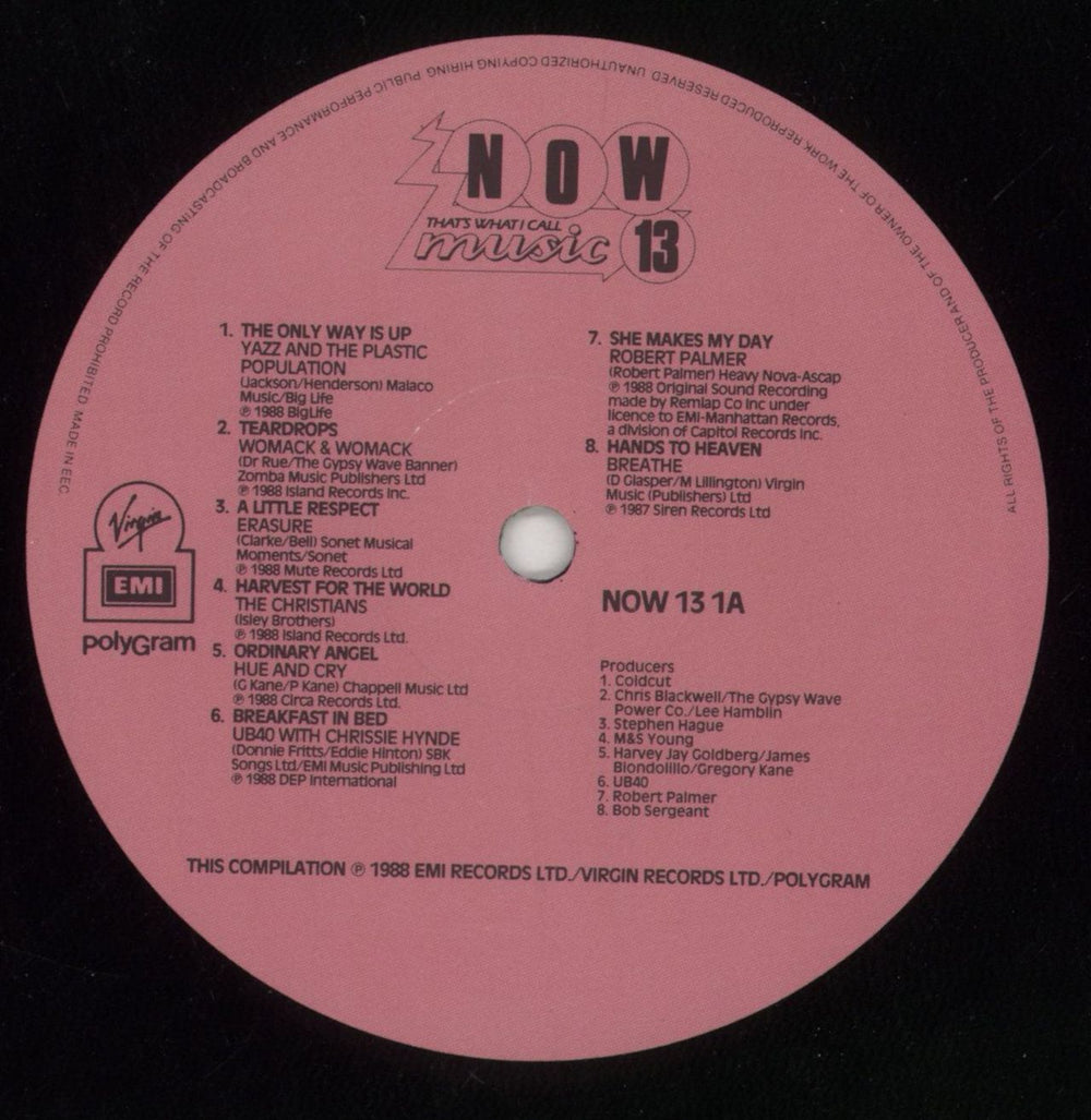 Now That's What I Call Music Now That's What I Call Music 13 UK 2-LP vinyl record set (Double LP Album) N.W2LNO488154