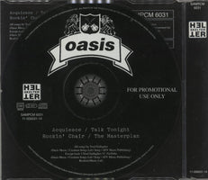 Oasis Acquiesce UK Promo CD single (CD5 / 5")