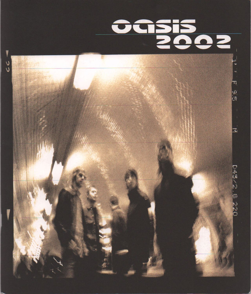 Oasis Heathen Chemistry Tour UK tour programme TOUR PROGRAMME