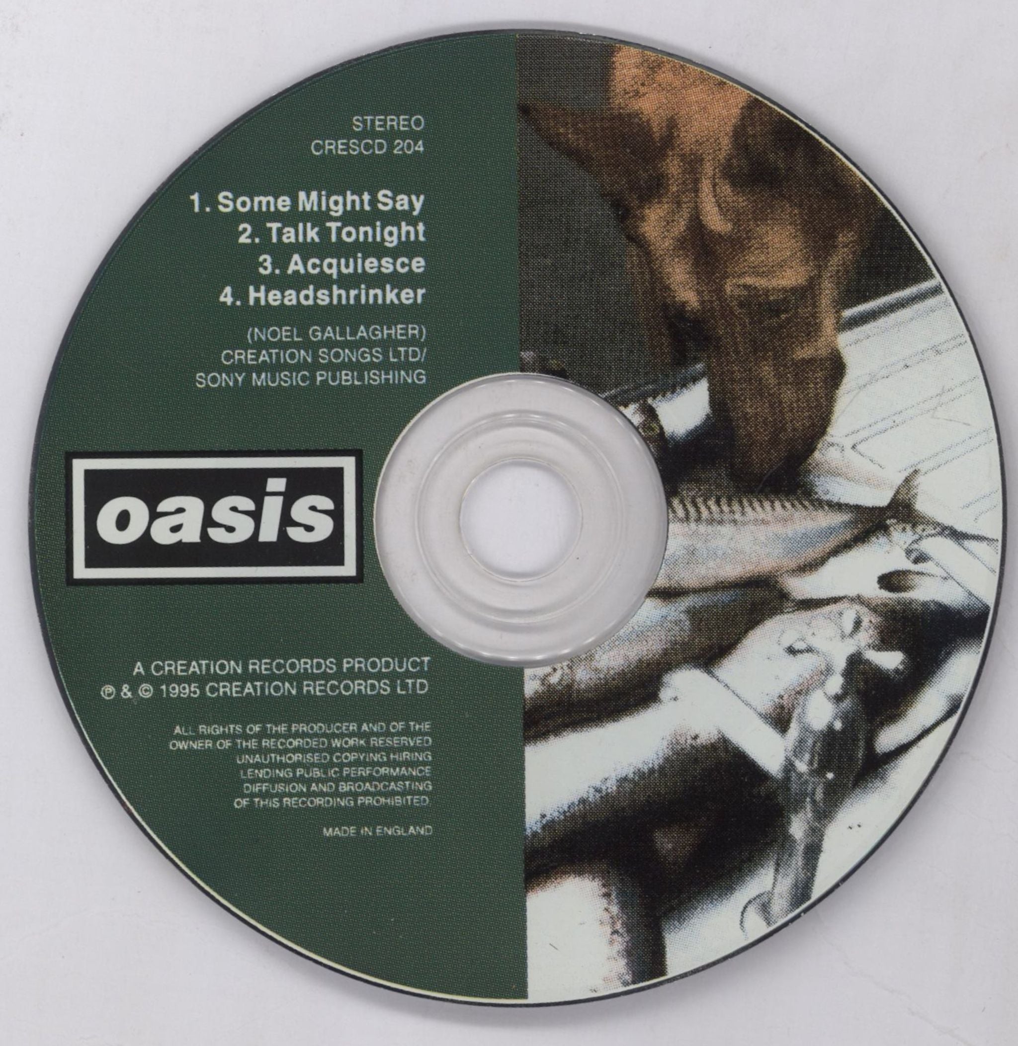 Oasis Some Might Say UK CD single (CD5 / 5\") OASC5SO79891