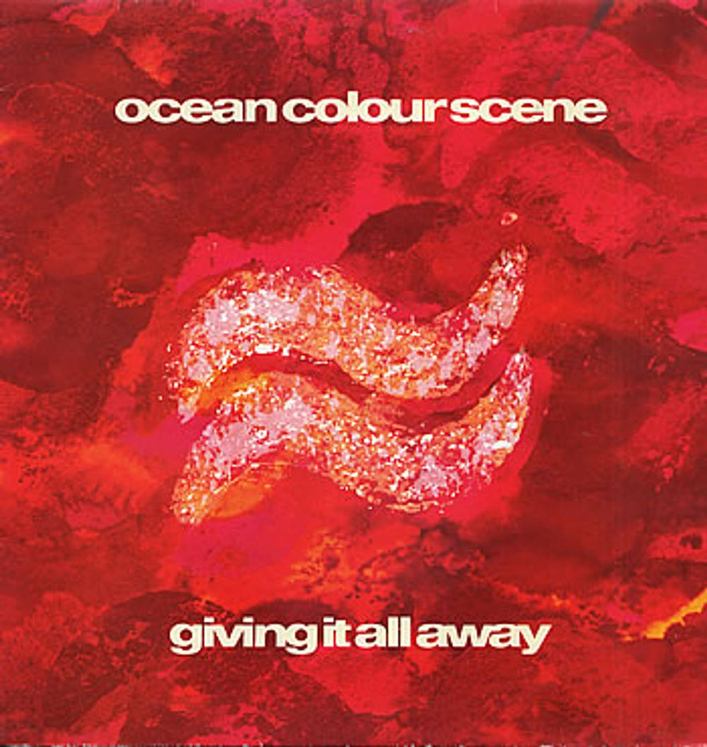 Ocean Colour Scene Giving It All Away UK 12" vinyl single (12 inch record / Maxi-single) OCS212