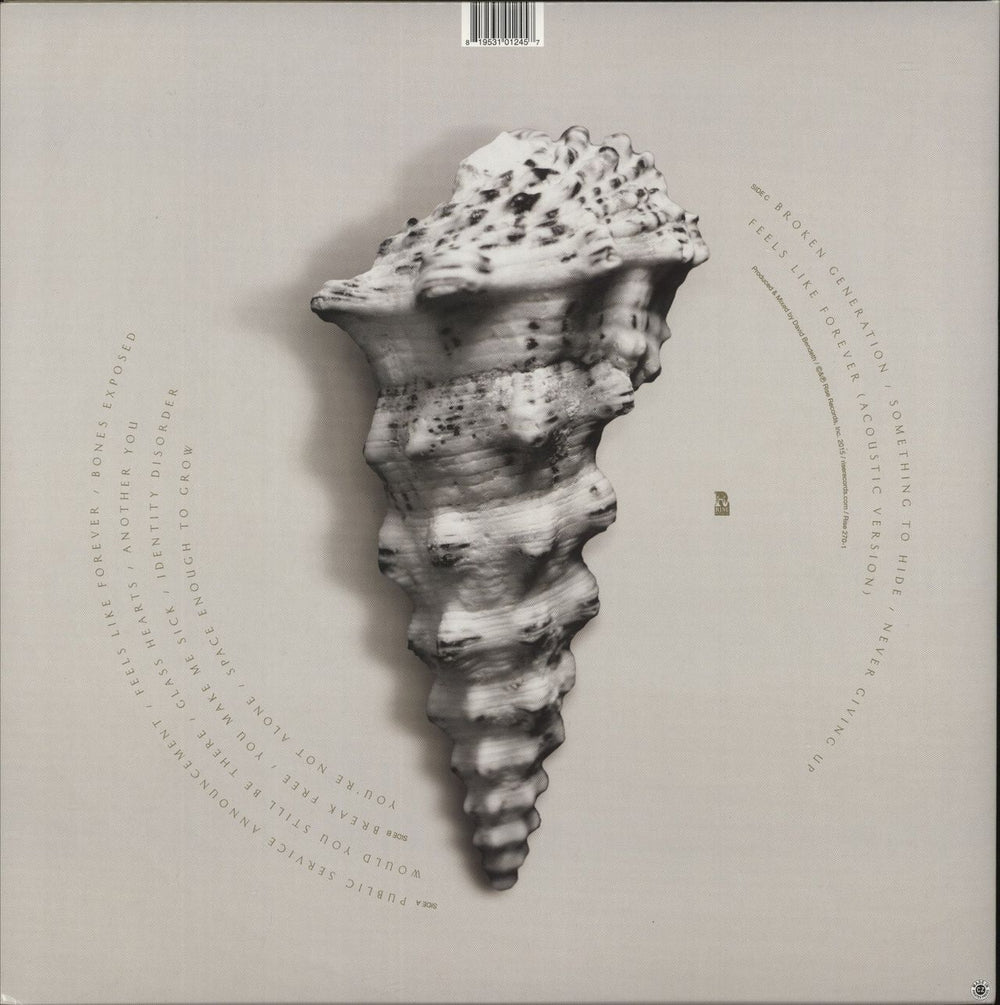 Of Mice & Men Restoring Force: Full Circle - Clear w Gold & Black/Blue Splatter Vinyl US 2-LP vinyl record set (Double LP Album) 819531012457