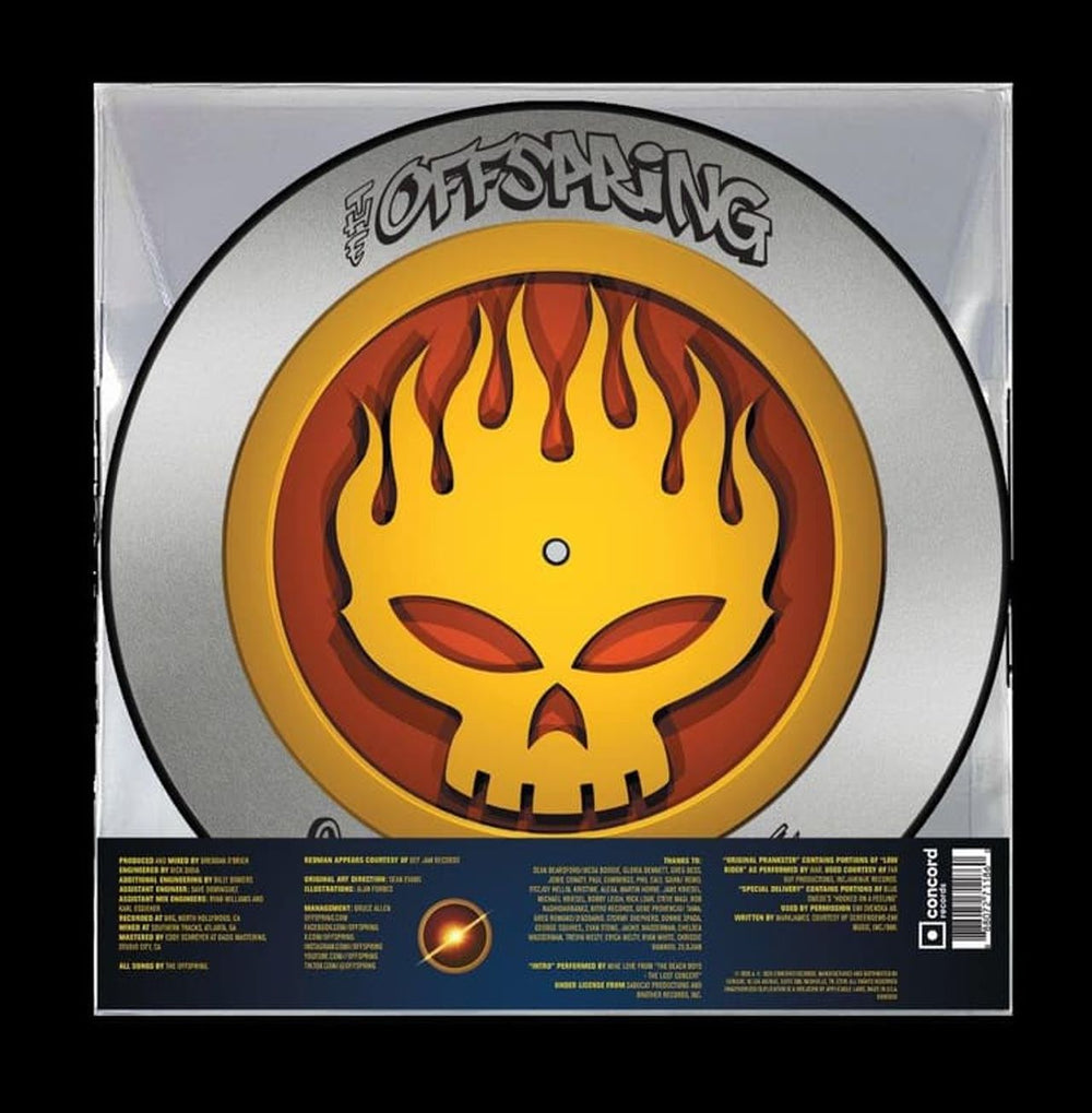 Offspring Conspiracy Of One - 25th Anniversary Picture Disc Edition UK picture disc LP (vinyl picture disc album) 7271186