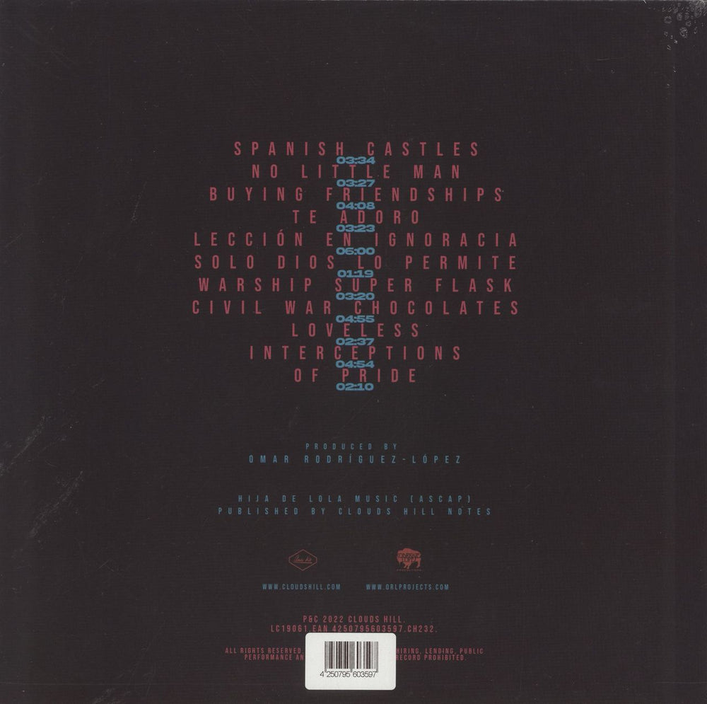 Omar Rodriguez-Lopez Gorilla Preacher Cartel - Clouds Hill Edition - Recycled Vinyl - Sealed UK vinyl LP album (LP record) 4250795603597