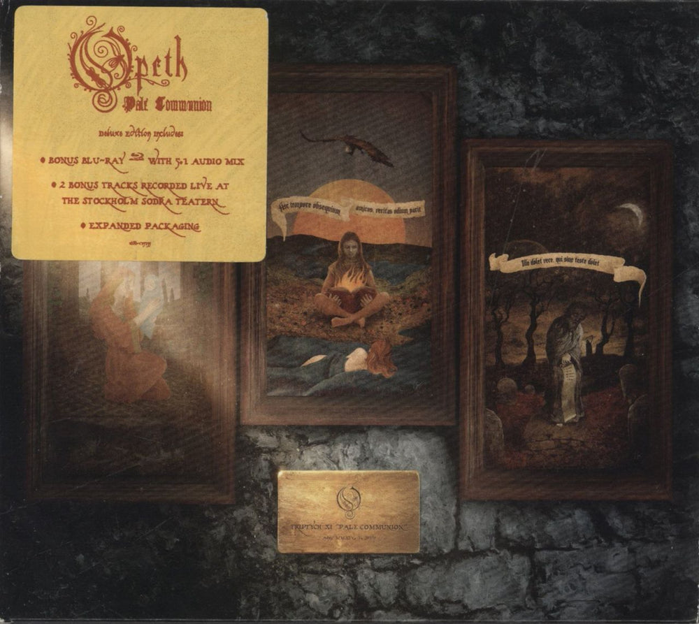 Opeth Pale Communion UK 2-disc CD/DVD set RR7573-5