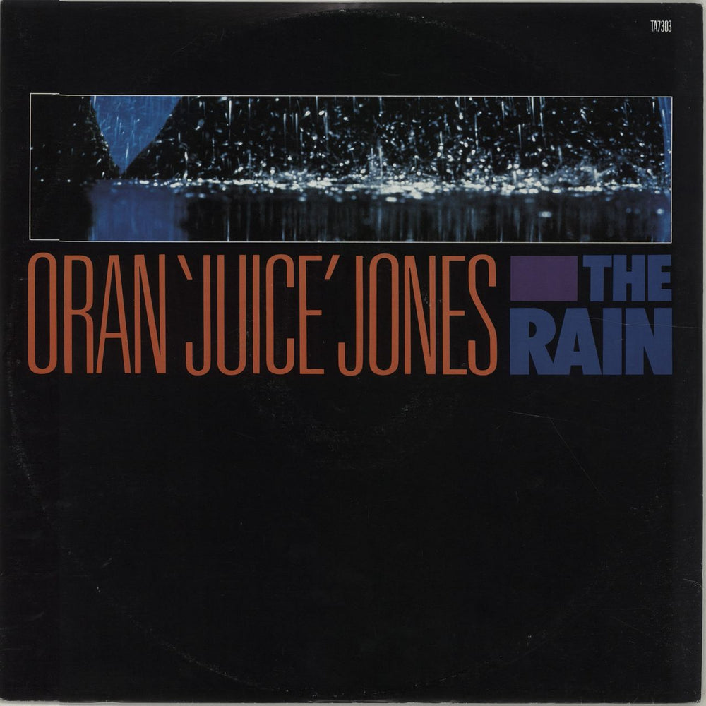 Oran 'Juice' Jones The Rain - picture sleeve UK 12" vinyl single (12 inch record / Maxi-single) TA7303