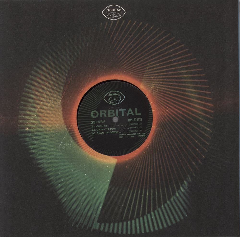 Orbital Omen UK 12" vinyl single (12 inch record / Maxi-single) LMS1725121