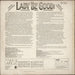 Original Cast Recording Lady Be Good UK vinyl LP album (LP record)