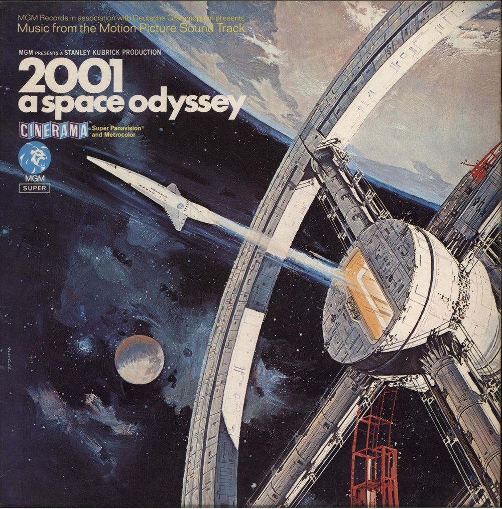 Original Soundtrack 2001: A Space Odyssey - EX UK vinyl LP album (LP record) 2315034