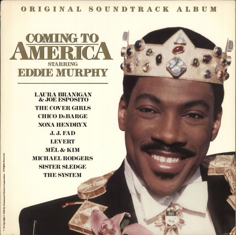 Original Soundtrack Coming To America US vinyl LP album (LP record) 790958-1
