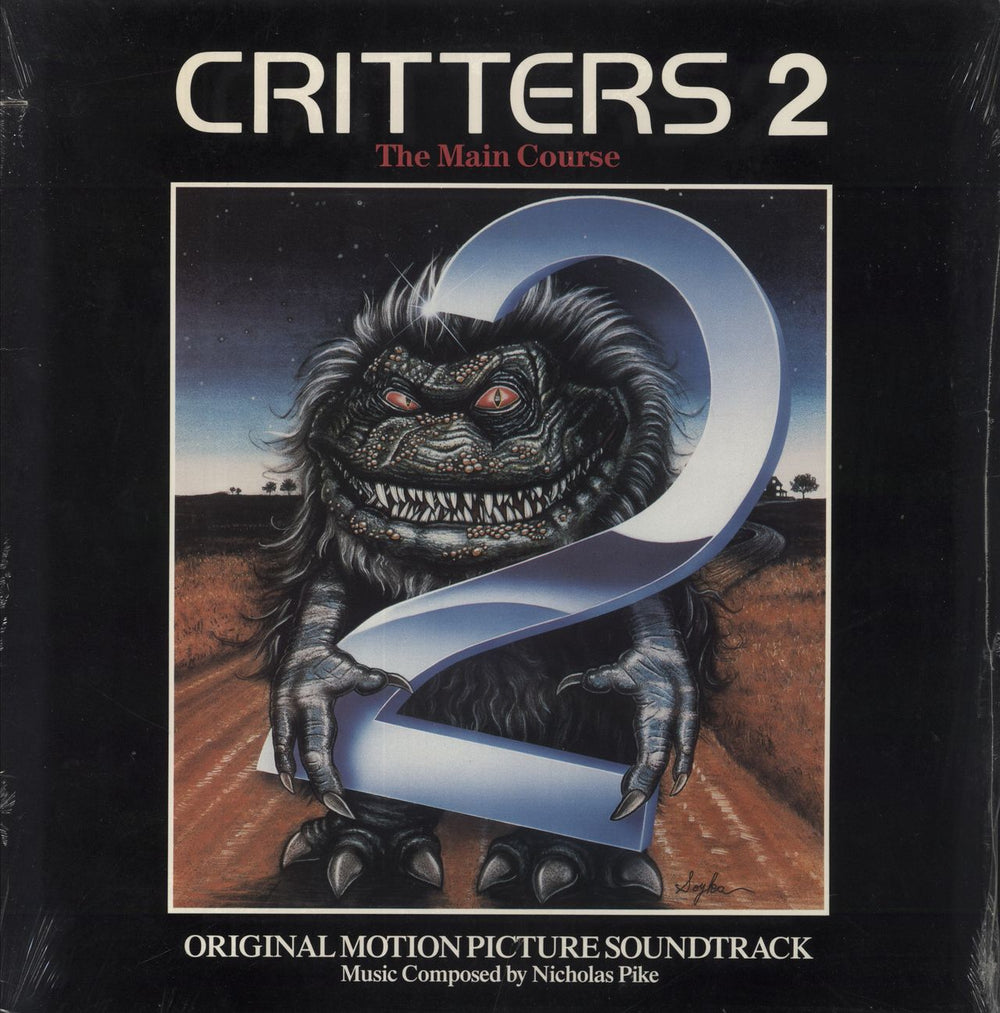 Original Soundtrack Critters 2: The Main Course [Original Motion Picture Soundtrack] - Shrink US vinyl LP album (LP record) DI-72919