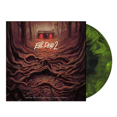 Original Soundtrack Evil Dead 2 - Evil In The Woods Variant Hand-Poured Black & Green Vinyl - Sealed US vinyl LP album (LP record) WW020