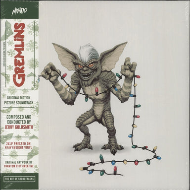 Original Soundtrack Gremlins (Original Motion Picture Soundtrack) - Brown/White Swirl & Green Swirl Vinyl US 2-LP vinyl record set (Double LP Album) MOND-083