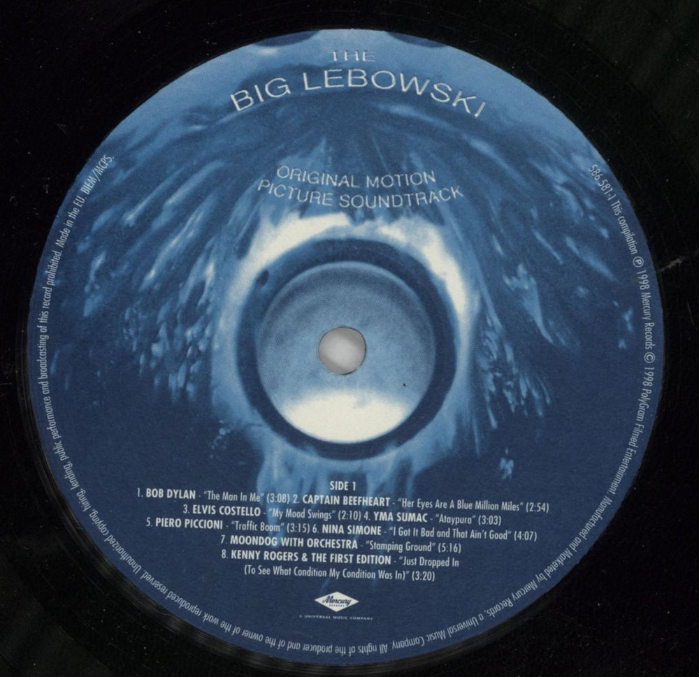 Original Soundtrack The Big Lebowski (Original Motion Picture Soundtrack) UK vinyl LP album (LP record) OSTLPTH867088