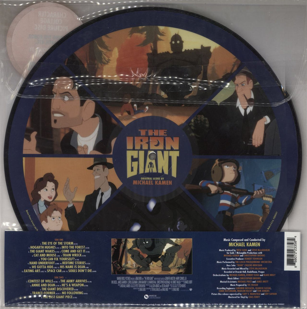 Original Soundtrack The Iron Giant (Original Score) - RSD21 UK picture disc LP (vinyl picture disc album)