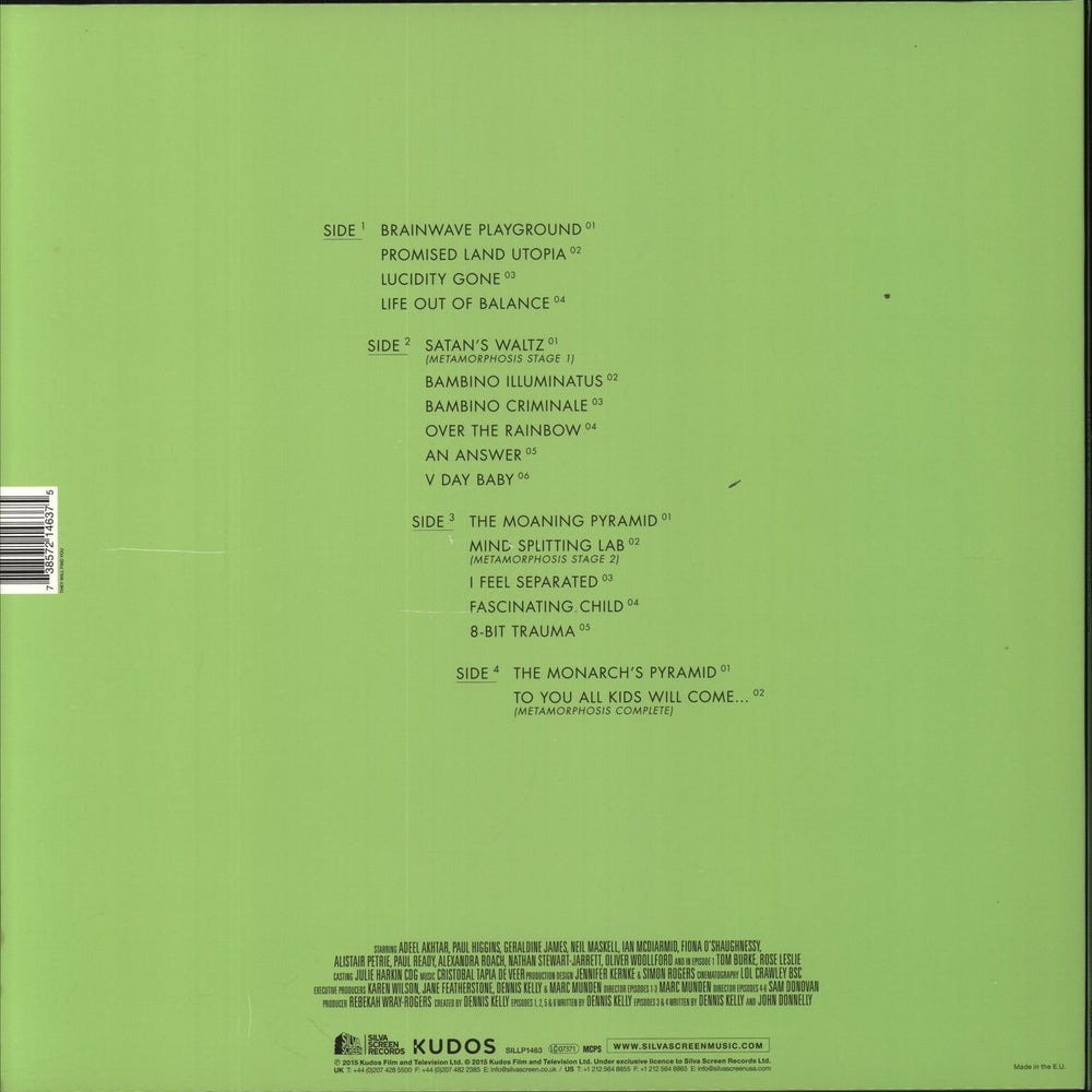 Original Soundtrack Utopia 2 - RSD14 - Green Vinyl UK 2-LP vinyl record set (Double LP Album) 738572146375