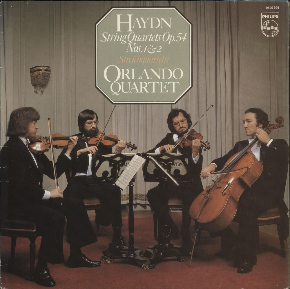 Orlando Quartet Haydn: String Quartets, Op.54 Nos 1 & 2 Dutch vinyl LP album (LP record) 9500996