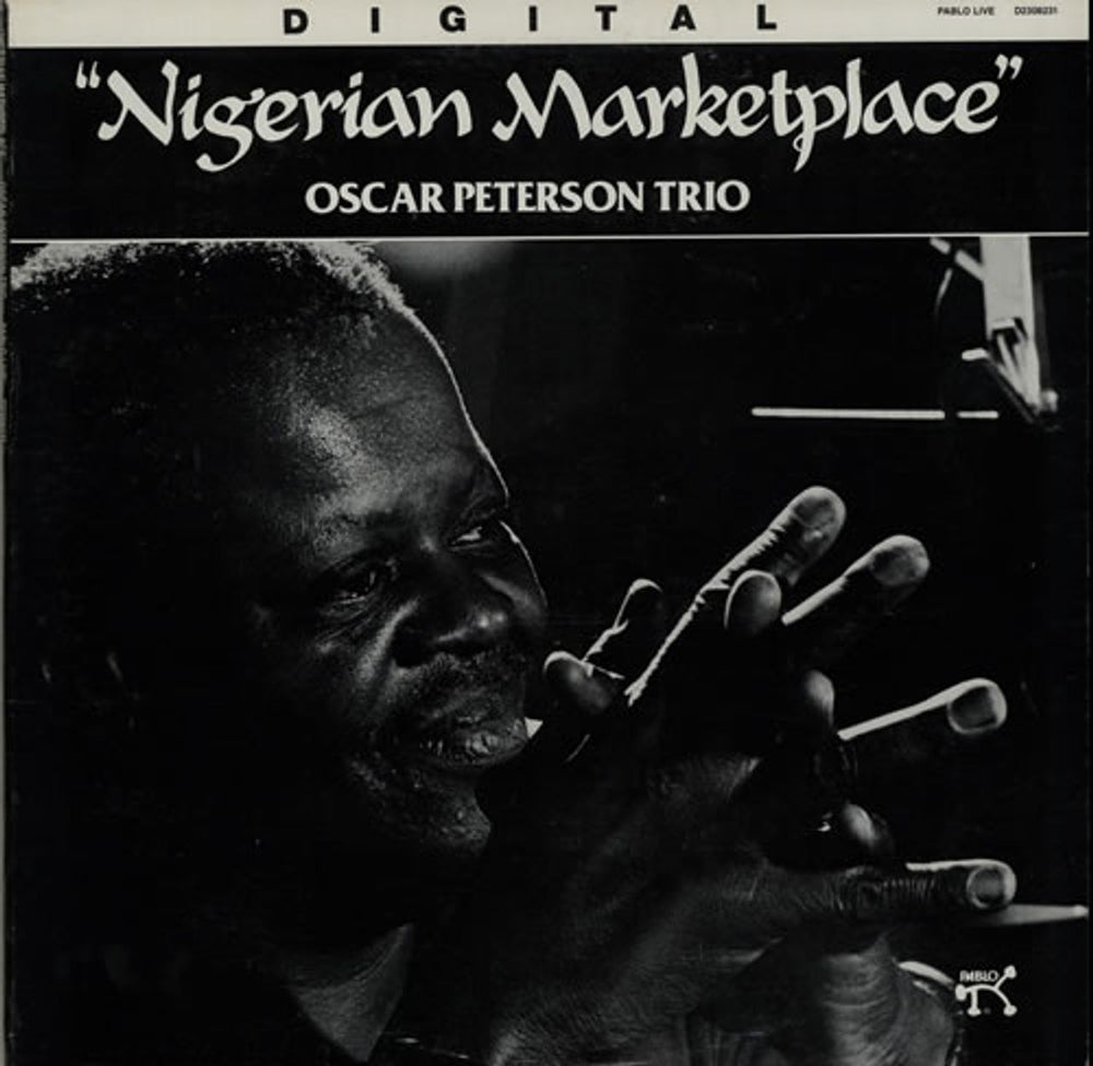 Oscar Peterson Nigerian Marketplace US vinyl LP album (LP record) D2308231