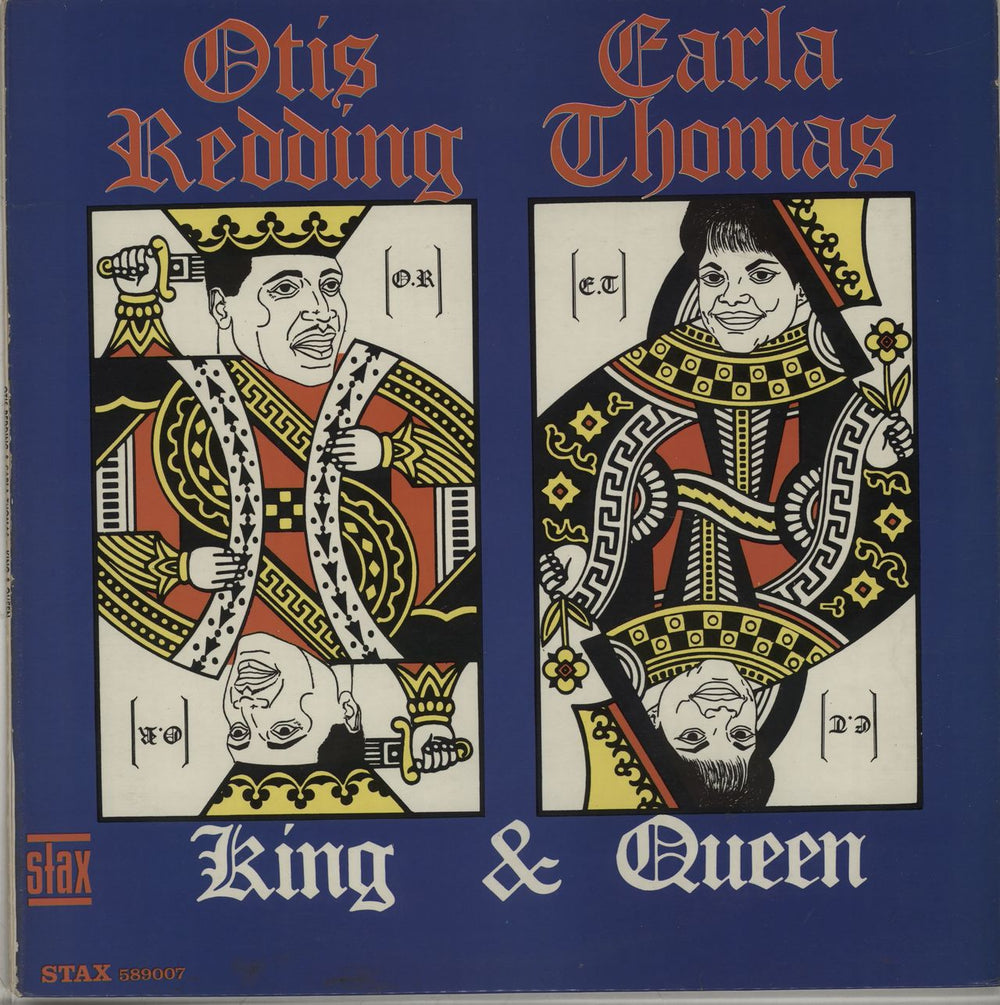 Otis Redding King & Queen - VG UK vinyl LP album (LP record) 589007