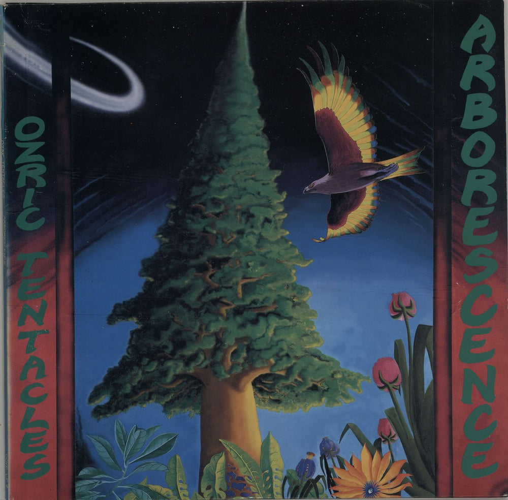 Ozric Tentacles Arborescence UK 2-LP vinyl record set (Double LP Album) DOVELP7