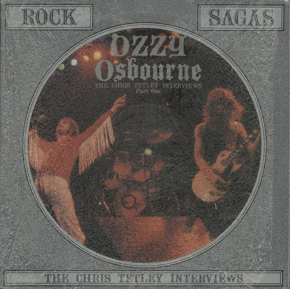 Ozzy Osbourne The Chris Tetley Interviews - Part One UK picture disc LP (vinyl picture disc album) CT1010