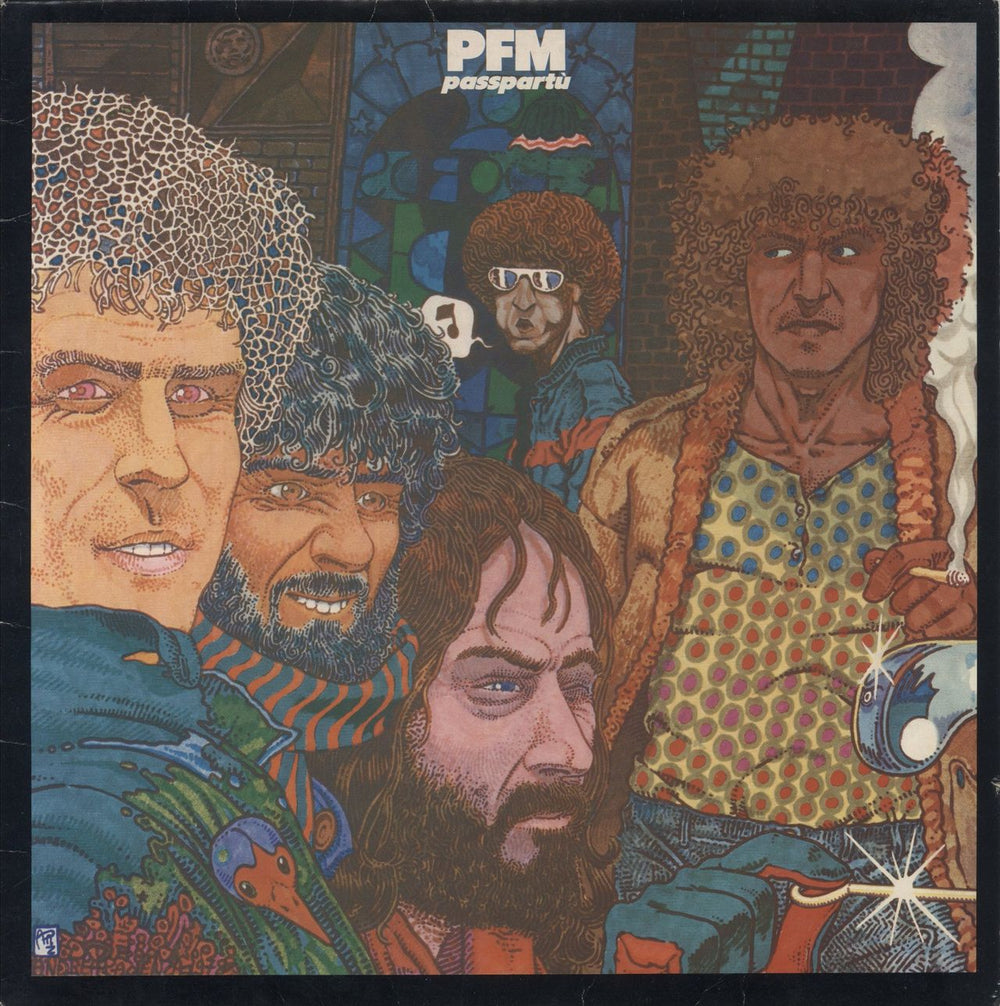 P.F.M. Passpartù Italian vinyl LP album (LP record) ZPLZ34032